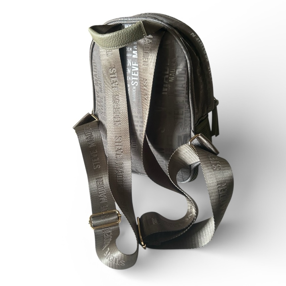 Steve Madden Monogram Mini Backpack 100% Polyeste… - image 4